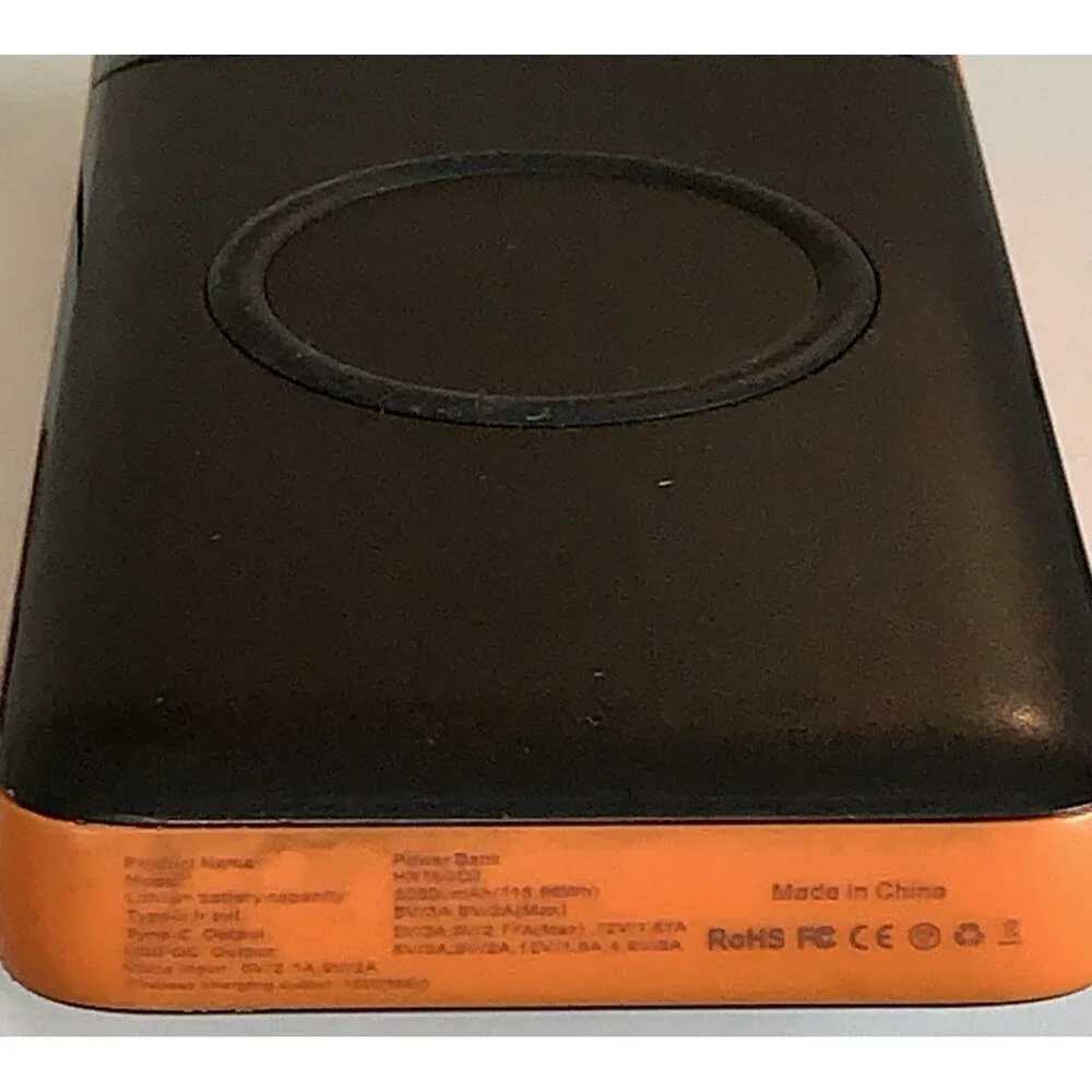 Intertek HX‑160Q2 Ultra Slim Power Bank 3080mAh • Dual USB • Fast Charge • Black